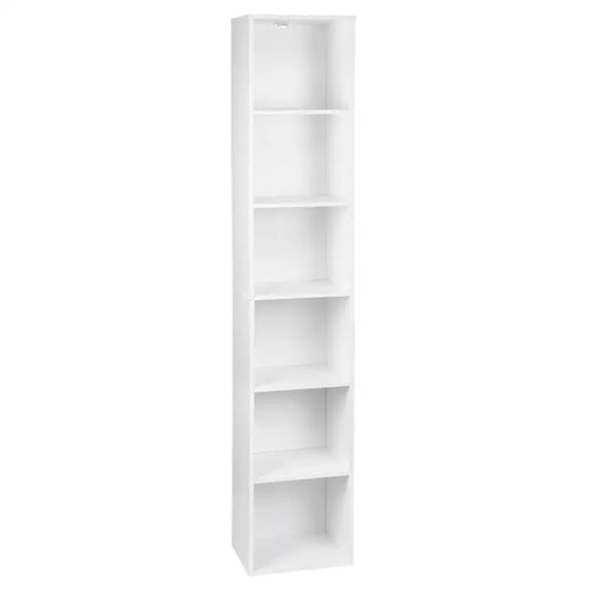 BukkitBow - Houten Boekenkast met 4 Kubus Rekken - Opslag Meubilair voor Woonkamer Slaapkamer - 30x24x106CM