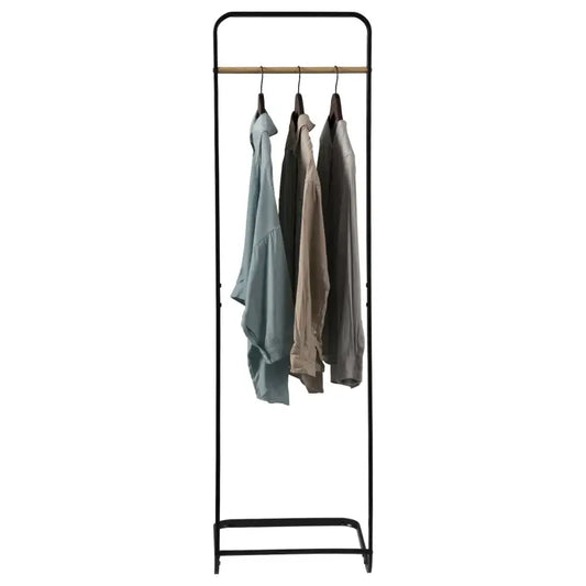 BukkitBow - Kapstok met Eiken Rail - Sterk en Stevig Frame - Ruimtebesparend - Eenvoudig te Installeren - 40x40x140CM