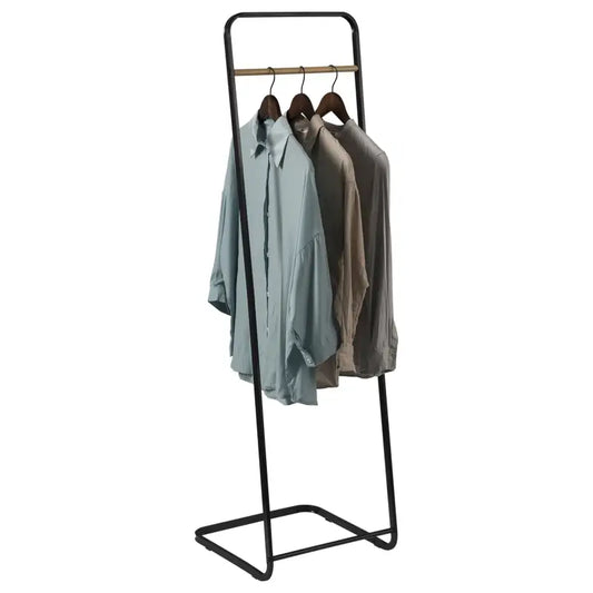BukkitBow - Kapstok met Eiken Rail - Sterk en Stevig Frame - Ruimtebesparend - Eenvoudig te Installeren - 40x40x140CM