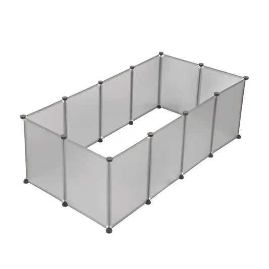 BukkitBow - Kleine Dierenren - Licht Verduisterd - Geschikt voor Hamsters, Cavia's, Konijnen - 12 Platen van 35x45cm - 145X75X46CM
