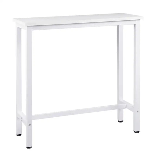 BukkitBow – Luxe Bartafel - Bartafel voor Binnen & Buiten – Metalen Bartafel – Rechthoekige Bar - 100x40x100 cm