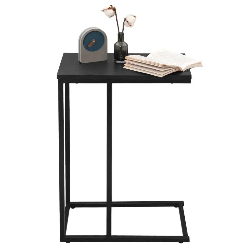 BukkitBow - Luxe Bijzettafel / Koffietafel - met Metalen Frame - Geschikt voor Laptop (63CM Hoog)
