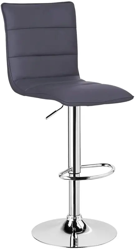 BukkitBow - Moderne Barkruk - Synthetisch Leer of Fluweel met Staal - Verstelbaar en Draaibaar - Ergonomisch en Modern - Zithoogte: 59-79CM