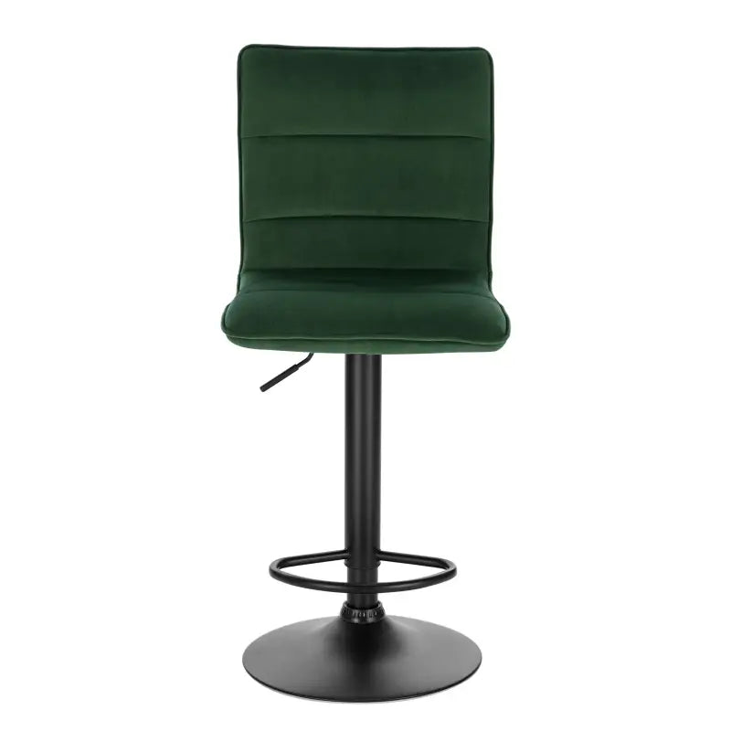BukkitBow - Moderne Barkruk - Synthetisch Leer of Fluweel met Staal - Verstelbaar en Draaibaar - Ergonomisch en Modern - Zithoogte: 59-79CM