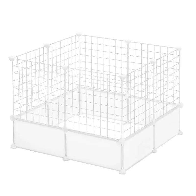 BukkitBow - Modulaire Dierenren - Geschikt voor Cavia's, Konijnen en Kittens - Aanpasbare Dierenren - 142X71X53CM
