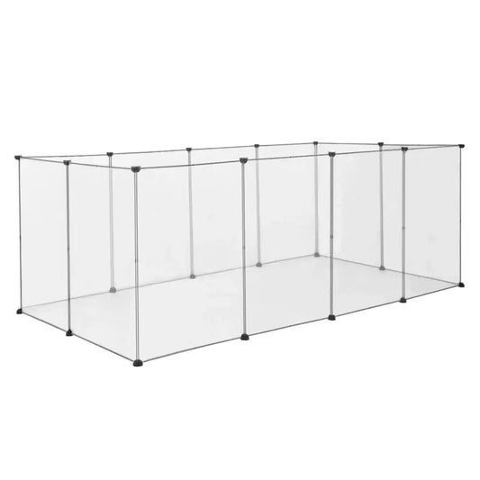 BukkitBow - Modulaire Knaagdieren Ren - Stevige Panelen - Konijn & Knaagdieren Ren - 100X200X70CM