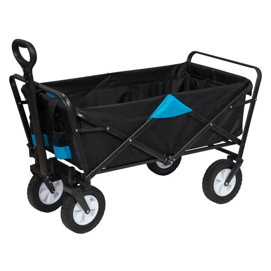 BukkitBow - Opvouwbare Bolderkar - Inklapbare Handkar met Stalen Frame - Massief Rubberen Wielen - Tot 80 kg Belasting