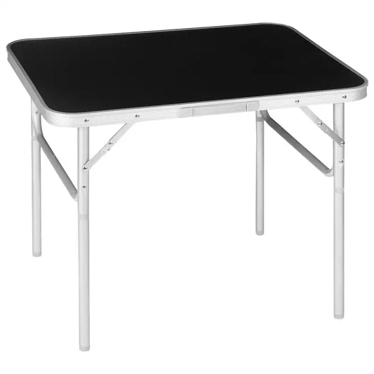 BukkitBow - Opvouwbare Kampeertafel - Instelbaar in Hoogte - 30kg Maximale Belasting - Lichtgewicht en Opvouwbaar - 75x55x(25-60)cm