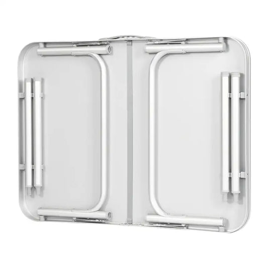 BukkitBow - Opvouwbare Kampeertafel - Instelbaar in Hoogte - 30kg Maximale Belasting - Lichtgewicht en Opvouwbaar - 75x55x(25-60)cm