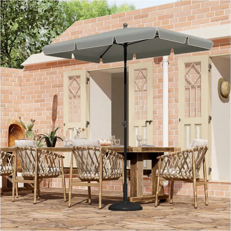 BukkitBow - Parasol - UV-Bestendig - Strandparasol - 45° Buigbaar - Waterdicht - 200x120 cm
