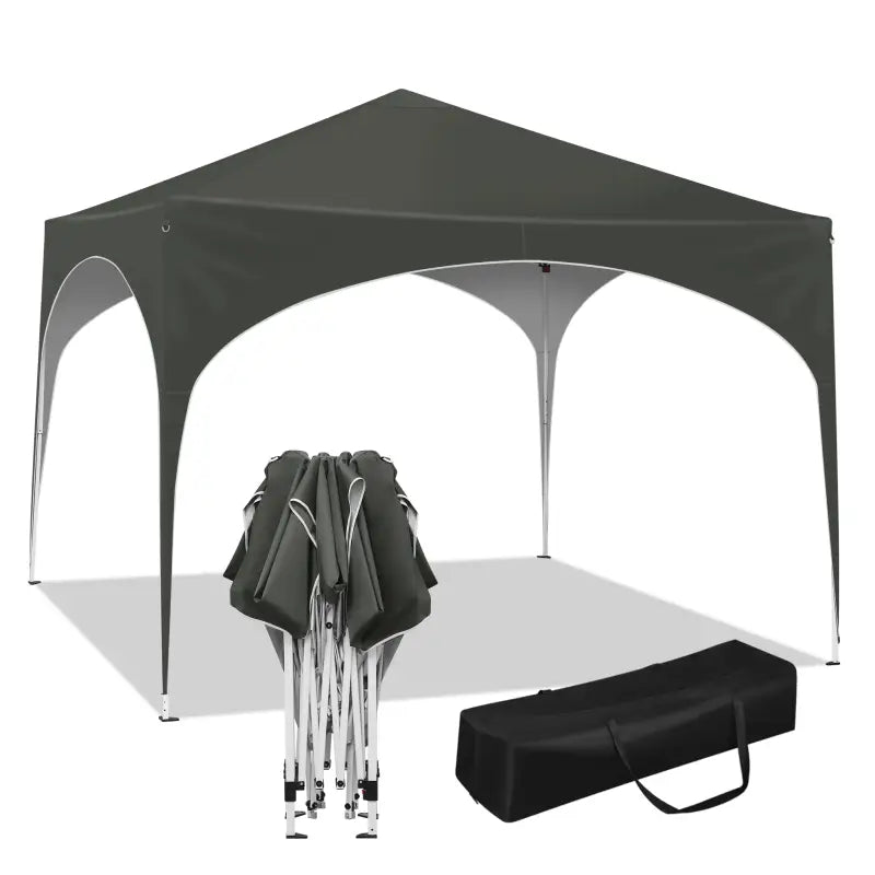 BukkitBow - Partytent met Ronde Rand – Opvouwbare Tent – Waterdicht en Weersbestendig – Tuinpaviljoen - 300 x 300 cm