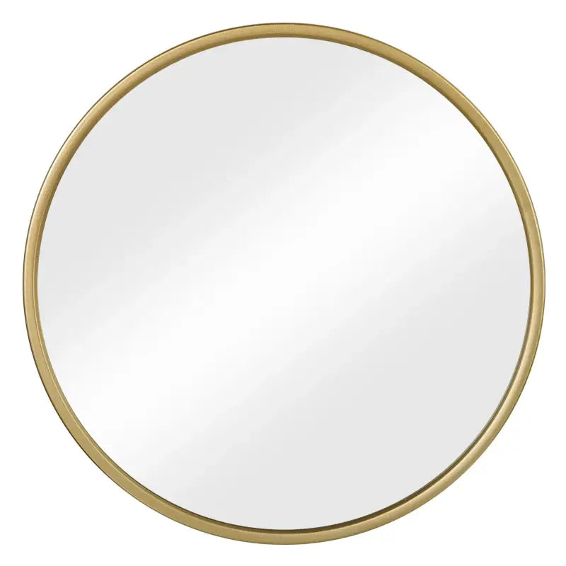 BukkitBow - Ronde Spiegel - MDF met Metaal en Glas - Beschikbaar in 40x40/50x50/60x60cm - Heldere Weergave - Elegante Muurdecoratie