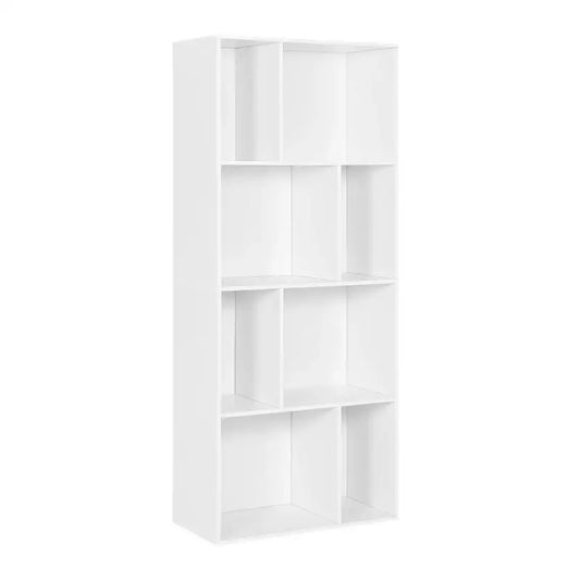 BukkitBow - Ruime Boekenkast - 8 Vakken - Duurzaam & Stevig - Ruimte-efficiënt - 60x143x29cm