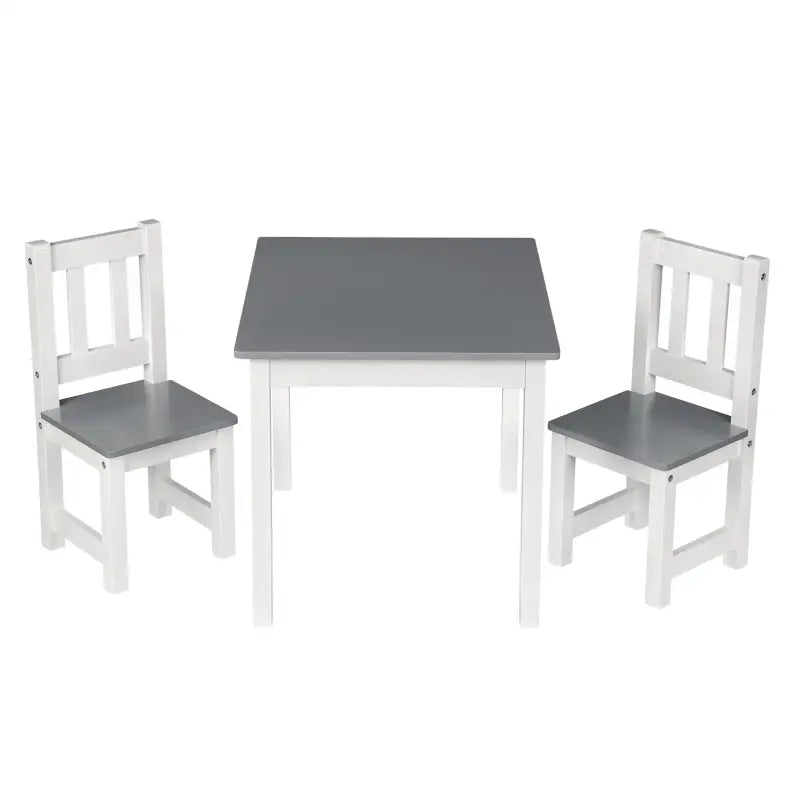 BukkitBow - Set Kindertafel met Stoelen - Veilig en Compact Design - Tafel: 60x50x48cm