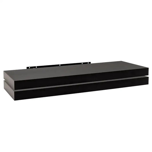 BukkitBow - Set van 2 Wandplanken - MDF - Zwevend Design - Diverse Maten - Maximale Belasting 5kg