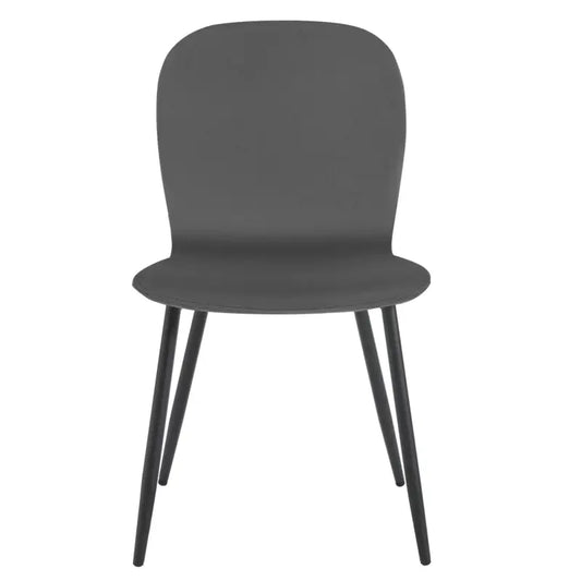 BukkitBow - Set van 4 Eetkamerstoelen - Fluweel & Metalen Poten - Ergonomisch Design - Multifunctioneel