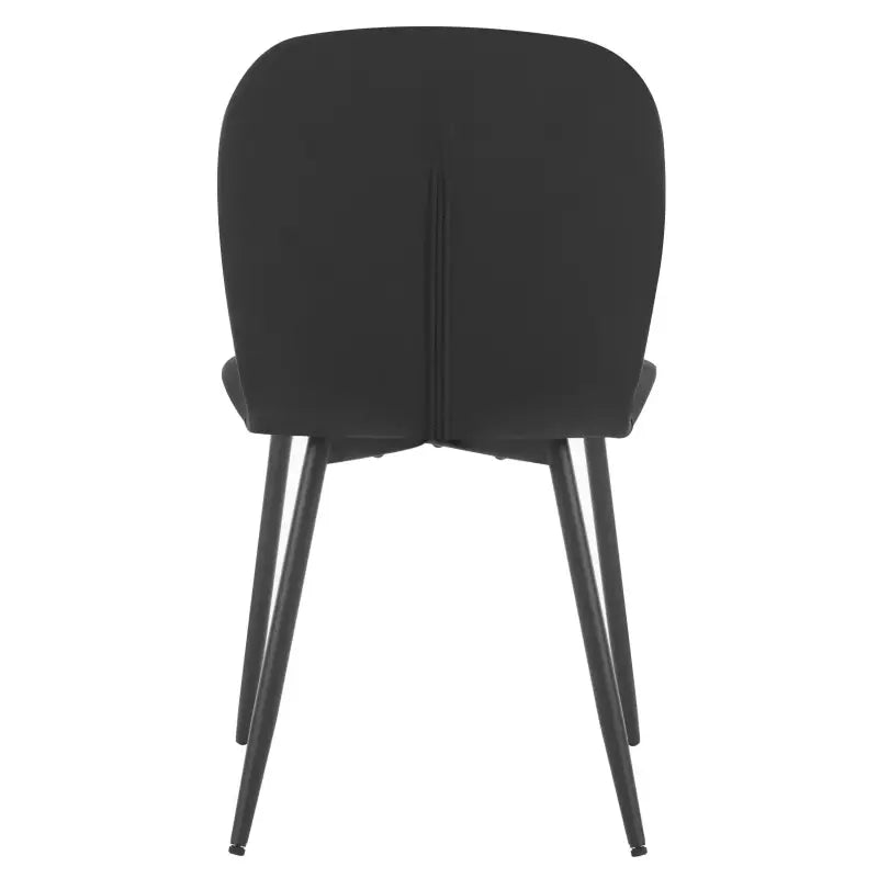 BukkitBow - Set van 4 Eetkamerstoelen - Fluweel & Metalen Poten - Ergonomisch Design - Multifunctioneel