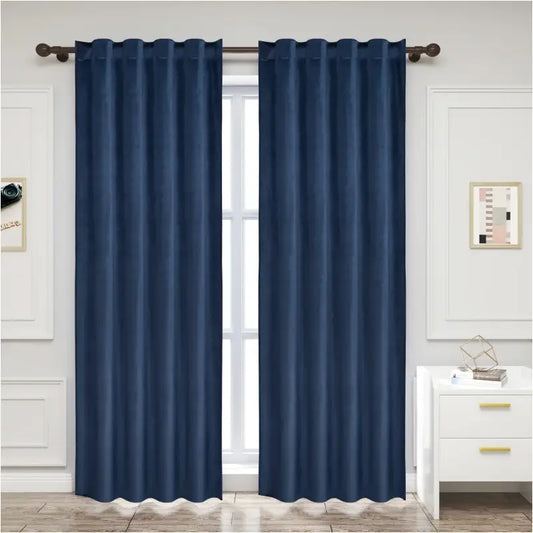 BukkitBow - Set Verduisteringsgordijnen - Polyester Velours - 300g/m² - Verschillende Maten en Kleuren