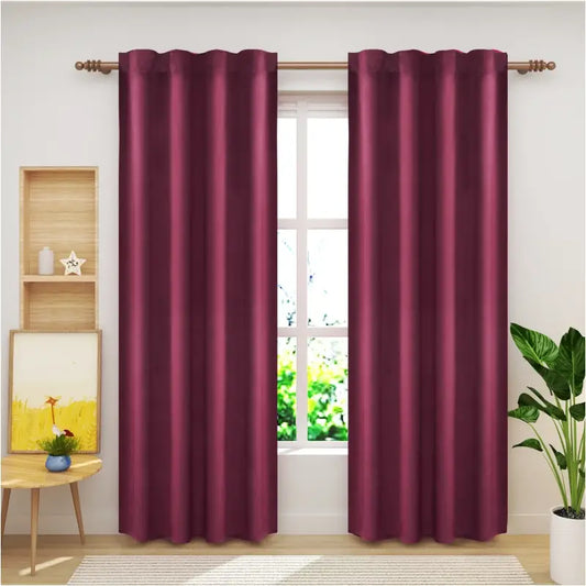 BukkitBow - Set Verduisteringsgordijnen - Polyester Velours - 300g/m² - Verschillende Maten en Kleuren