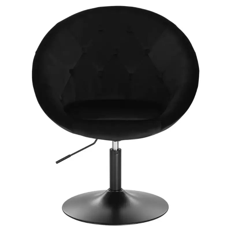 BukkitBow - Verstelbare Barkruk / Relaxstoel - Verchroomd Staal met Synthetisch Leer of Fluweel - Ergonomisch met Armsteun - Zithoogte: 45-57CM