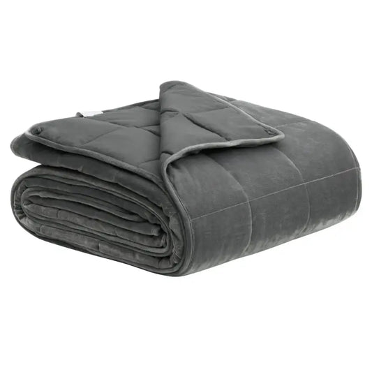BukkitBow - Verzwaringsdeken - Microfiber en Polyester - 150x200cm - 7, 9 of 11kg - Grijs