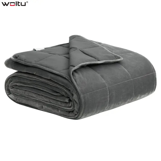 BukkitBow - Verzwaringsdeken - Microfiber en Polyester - Grijs - 150x200cm - Verkrijgbaar in 7/9/11 kg - Helpt bij Slaap en Stress Problemen