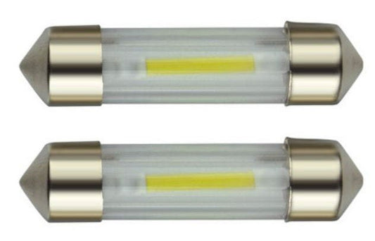 C5W 36mm autolamp 2 stuks | LED festoon | COB warmwit 3000K | 12 Volt DC - 2 Watt
