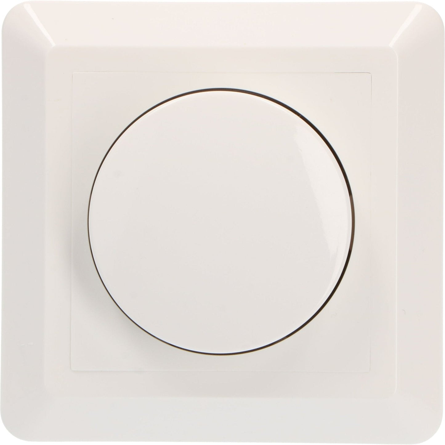 LED's Light Complete Dimmerknop met Frame - Wit - Past in frames van GIRA, JUNG, Busch-Jaeger