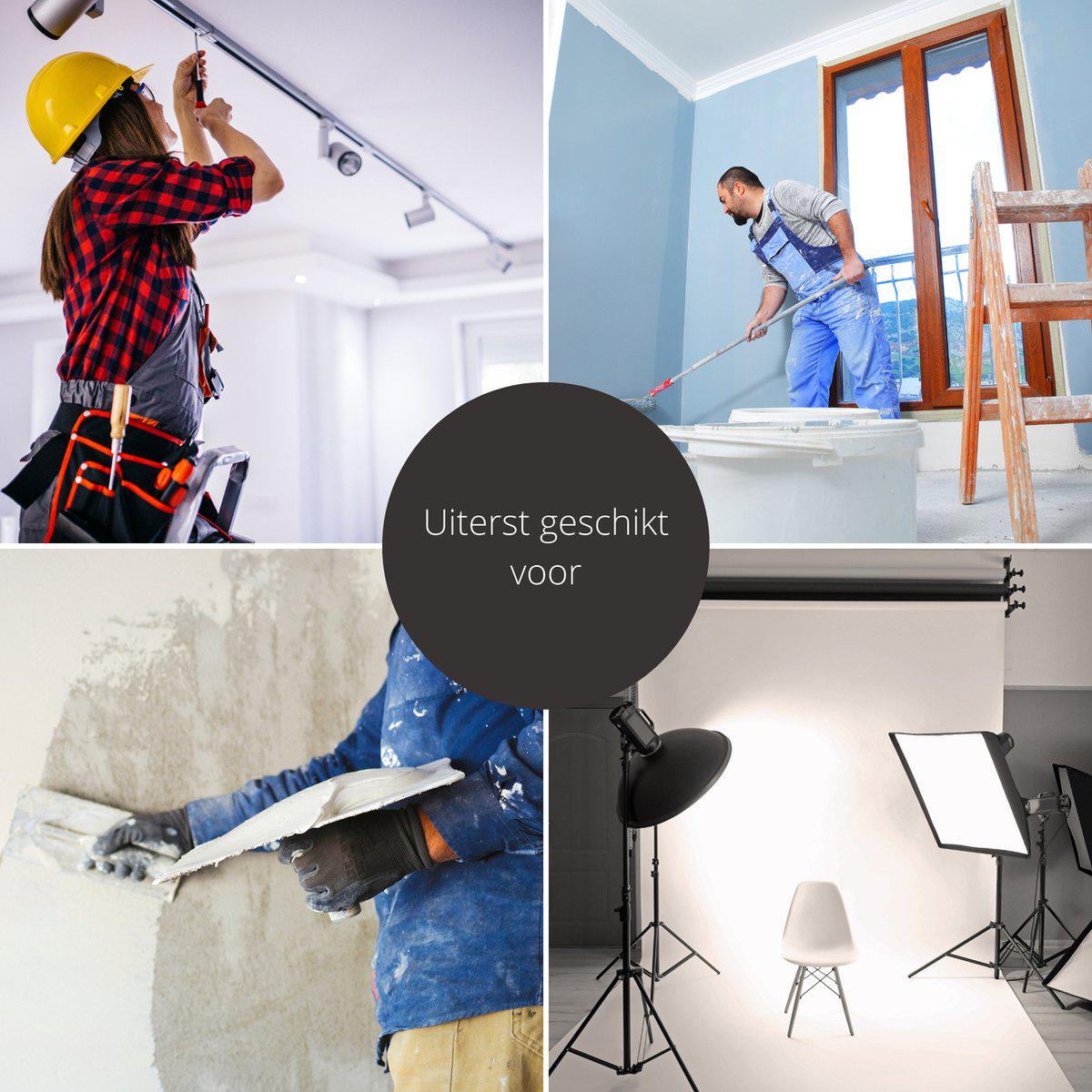 LED's Work ColorPro Bouwlamp 6000 - Realistische kleurweergave CRI97 - 5 meter snoer - IP54 - 60W