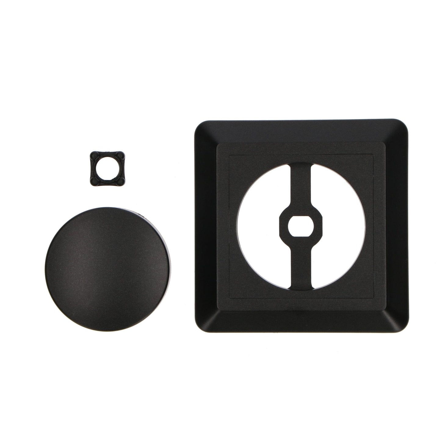 LED's Light Complete Dimmerknop met Frame - Zwart - Past in frames van GIRA, JUNG, Busch-Jaeger