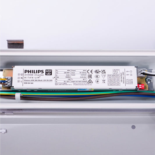 2 PACK - LED's Light Pro TL Armatuur Strip 60 cm - Energielabel B - IP65 waterdicht - 2650 lm
