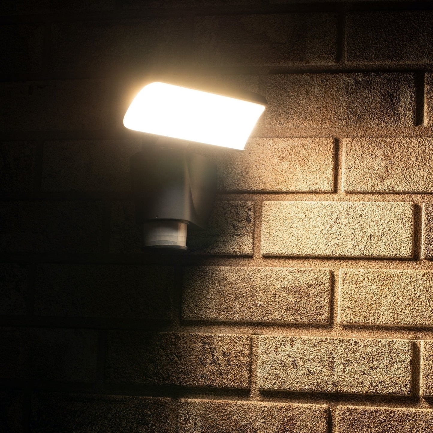 LED's Light LED Schijnwerper met Sensor - Automatische bewegingsvolging - Antraciet