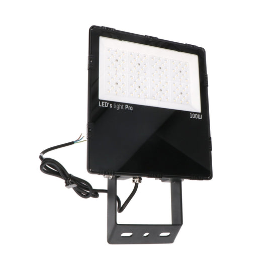 HeavyDuty LED Schijnwerper 100W - Waterdicht (IP66) & Corrosiebestendig (C4) - Zwart