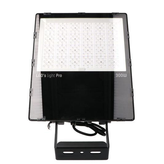 HeavyDuty LED Schijnwerper 300W - Waterdicht (IP66) & Corrosiebestendig (C4) - Zwart verstraler