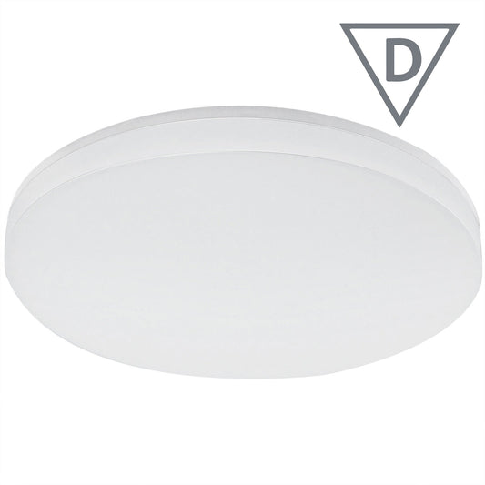 Industrial Waterdichte LED Plafondlamp ø 33 cm - Voor Binnen & Buiten - Koel wit