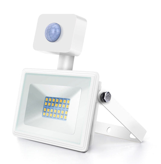 LED buitenlamp wit | 20W=200W LED schijnwerper | IR sensor | daglichtwit 6400K | waterdicht IP65