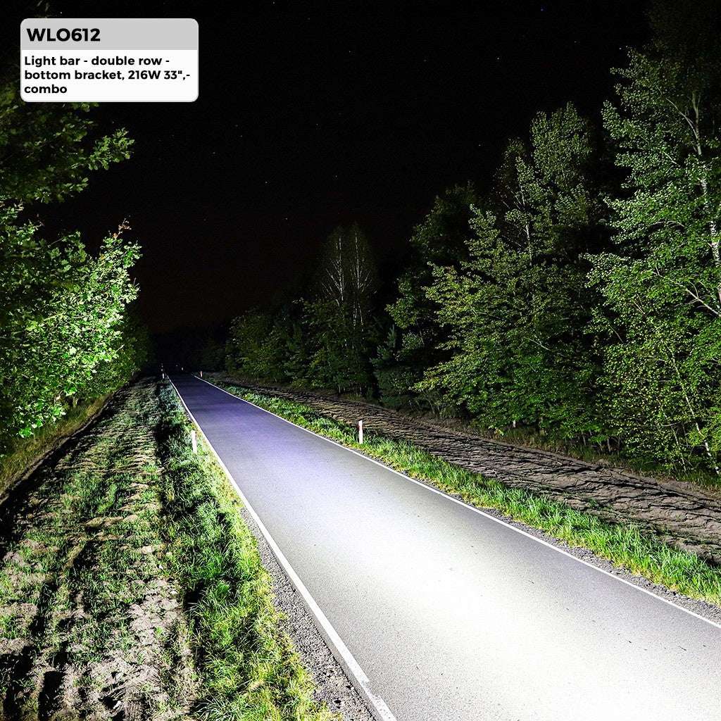 LED light BAR 33" 216W (72x3W Osram) | schijnwerper 12V & 24V combo | offroad 6000K - IP67