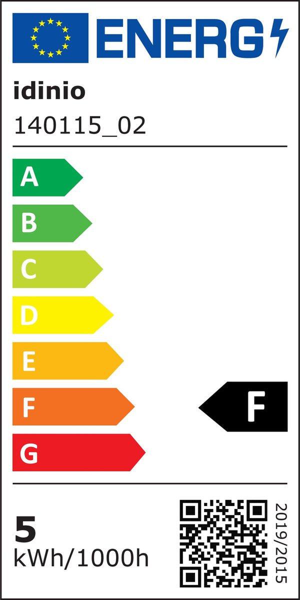 LED's Light LED Prikspot met Stekker - Kantelbaar - GU10 fitting - IP54 - Model Melfi - Zwart