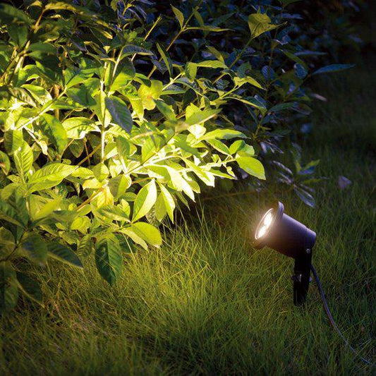 LED's Light LED Prikspot met Stekker - Kantelbaar - GU10 fitting - IP54 - Model Melfi - Zwart