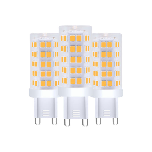 LED Steeklamp G9 - Helder - 220-240V - Warm wit - 4.7W (45W) - 3 lampjes