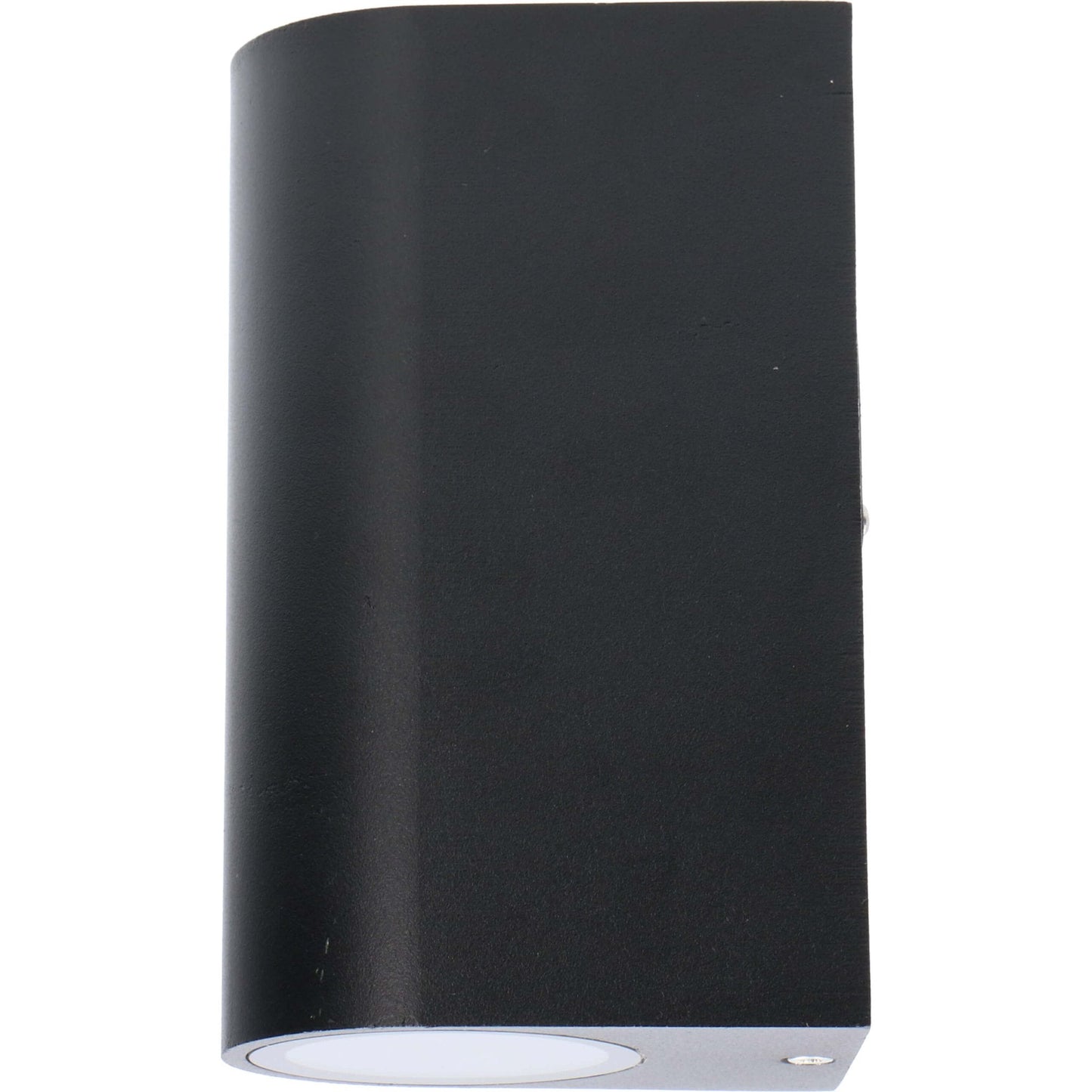 LED's Light LED Wandlamp buiten - Cilinder met 2 x GU10 fitting - Model Sapri - IP44 - Zwart