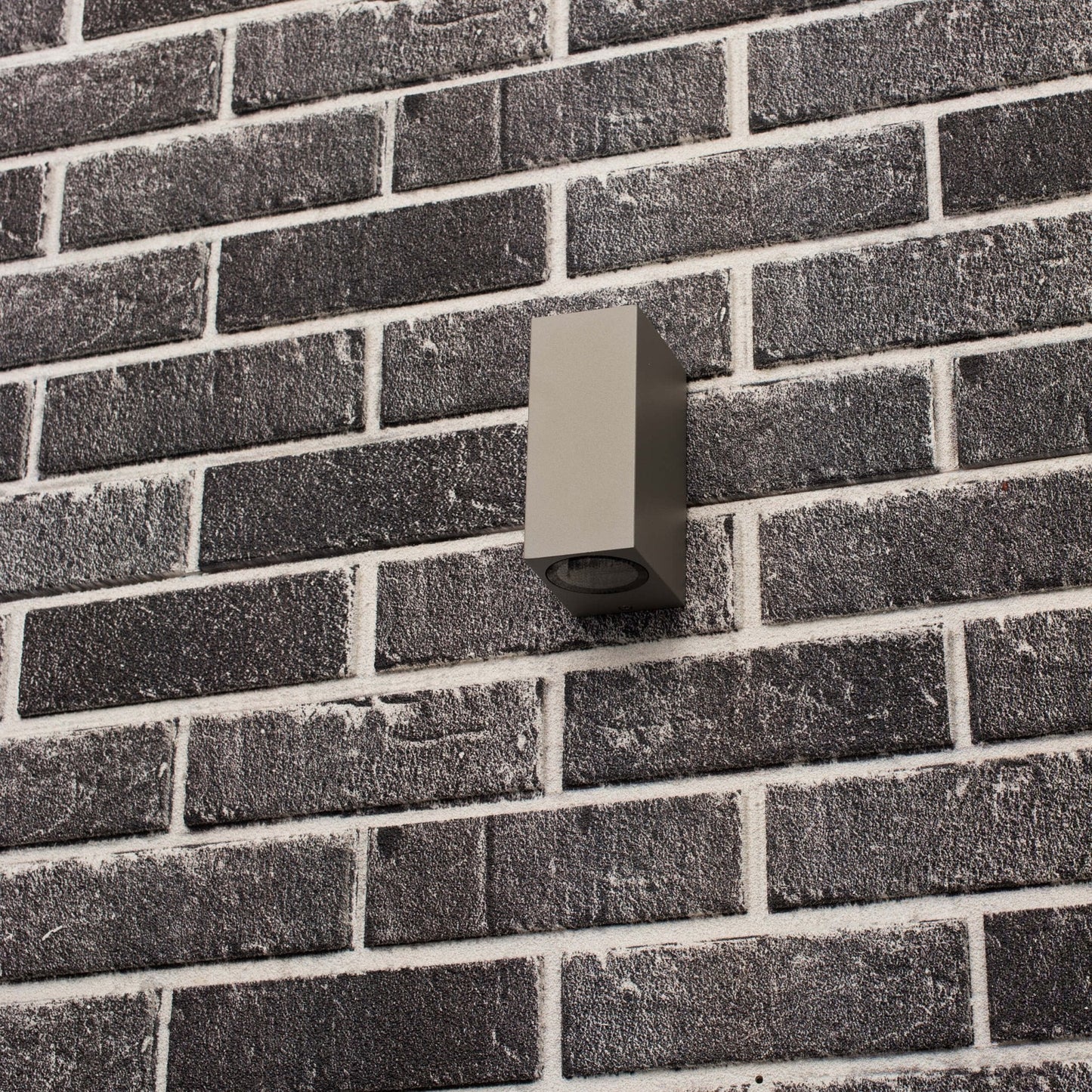 LED's Light LED Buitenlamp met GU10 fitting - Rechthoek - IP44 - Grijs - Model Milaan