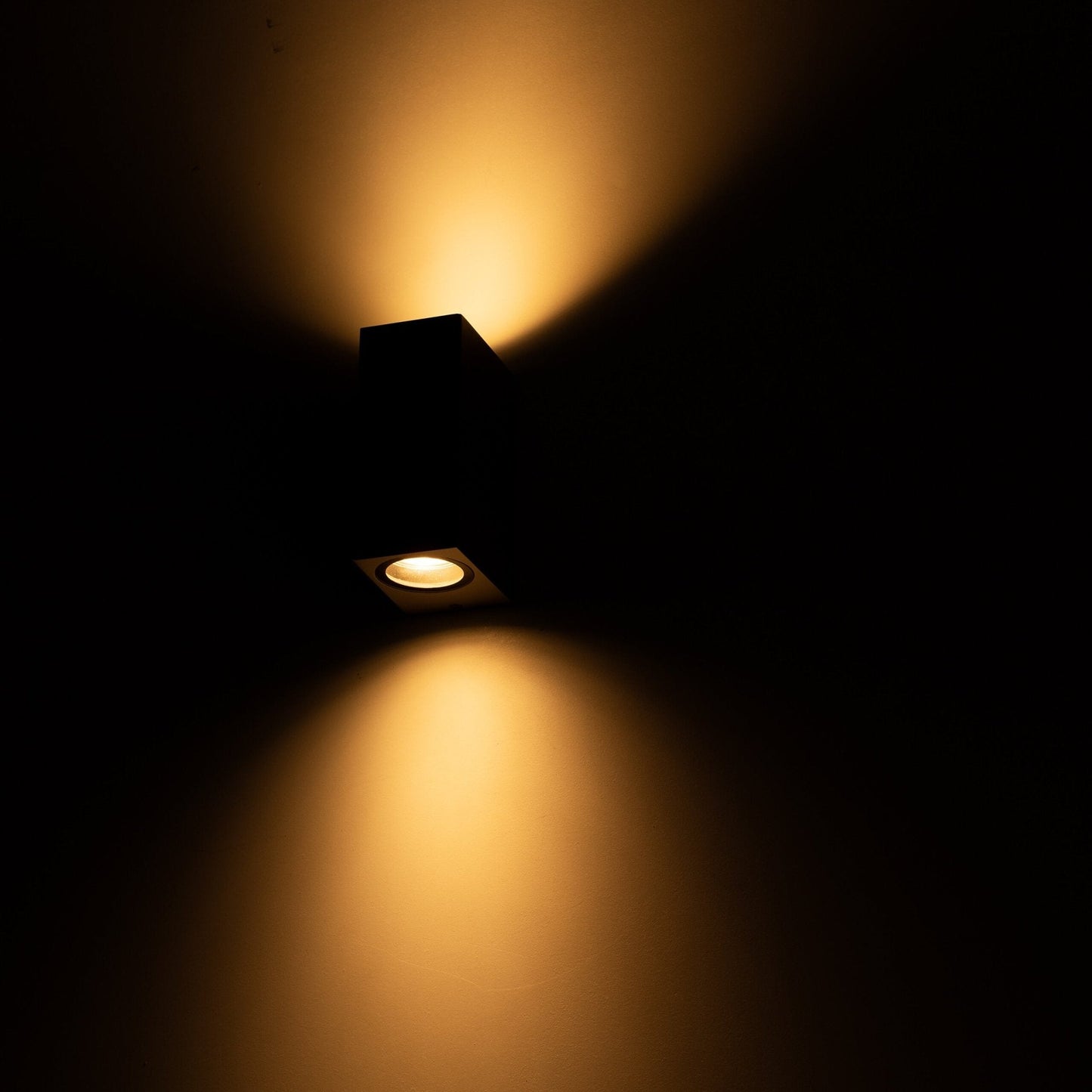 LED's Light LED Buitenlamp met GU10 fitting - Rechthoek - IP44 - Grijs - Model Milaan