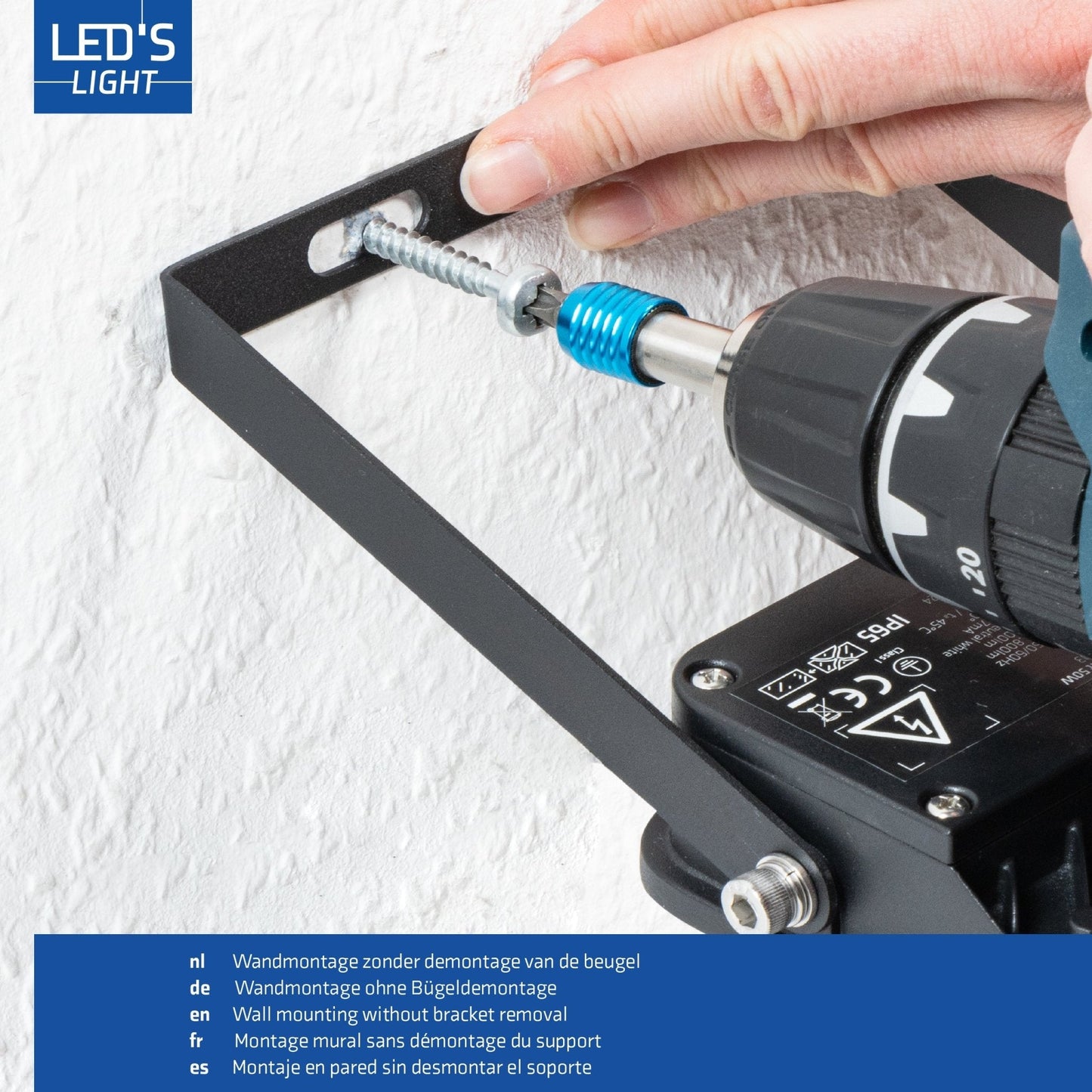 LED's Light Buitenlamp schijnwerper 28000 - voor binnen en buiten - 200W