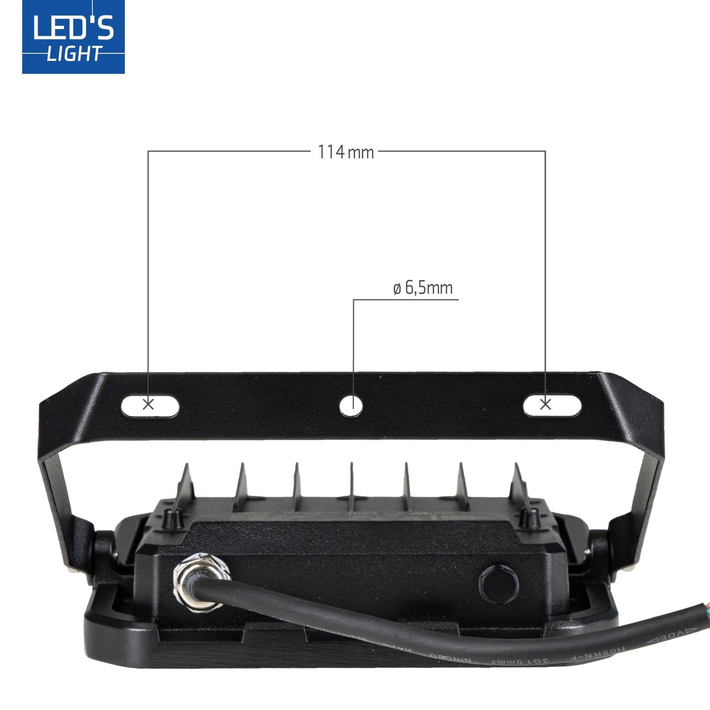LED's Light Buitenlamp schijnwerper 7000 - voor binnen en buiten - 50W