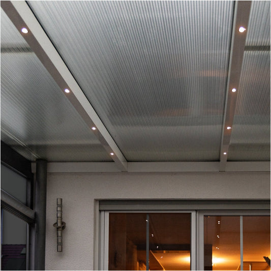 3 PACK - LED's Light PRO mini inbouwspot 3 cm - Voor overkapping, veranda's en inbouwplafonds - Dimbaar - 3 Kleuren plaatjes