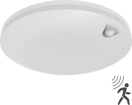 LED's Light Pro Plafondlamp met sensor - Bewegingssensor en schemersensor - 6 standen - 25 cm