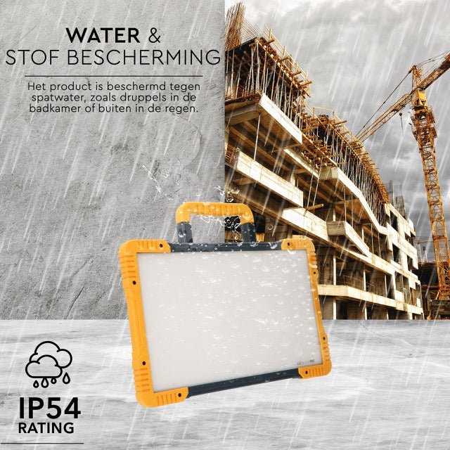 LED's Work Premium LED Werklamp 11000 - 5 meter kabel - Rough Service Tested - IP54 waterdicht - 100W