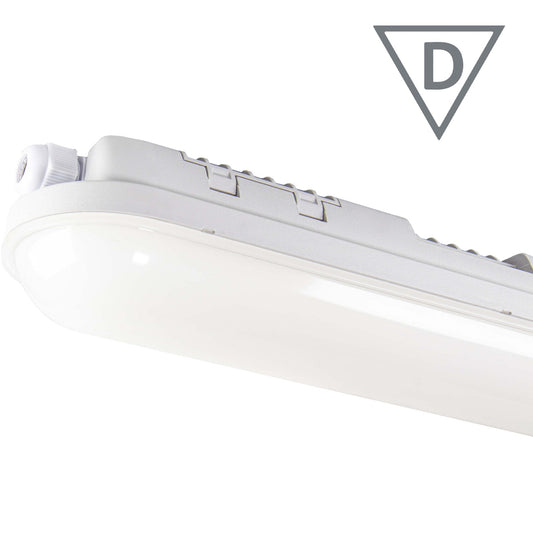 4 PACK - LED's Light Pro TL armatuur 60 cm – Geschikt voor binnen en buiten – 2500 lumen – IP65 waterdicht