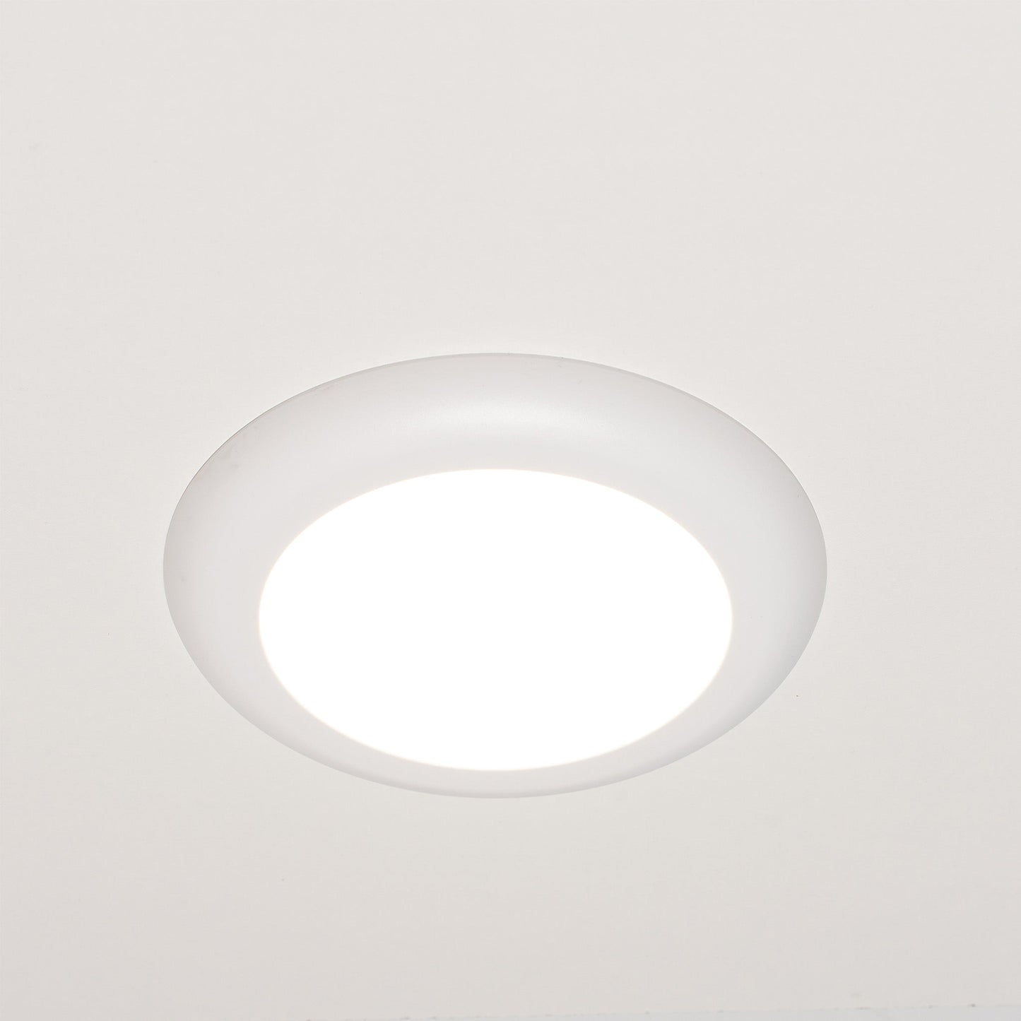 PRO LED Inbouw plafondlamp ø 16 cm - Ultra dun - Dimbaar koud wit licht - 12W